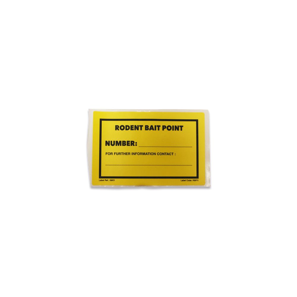 Warning/Inspection Record Labels